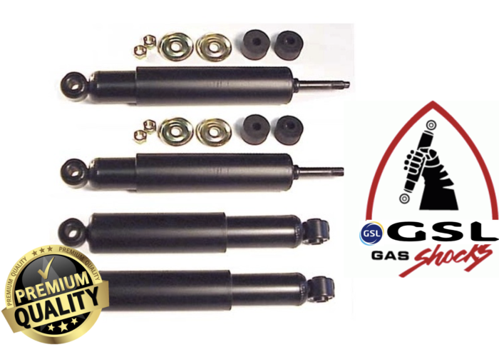 **GAS** SET 4 AMORTIGUADORES GSL GAS 25% UPRATED. SKU 342001KIT