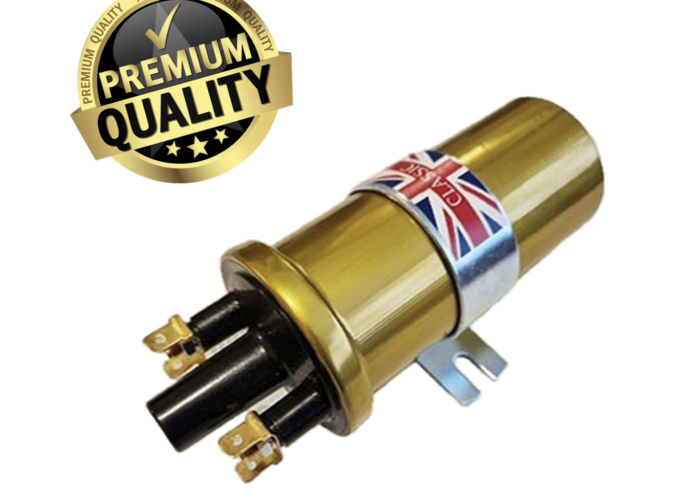 BOBINA DE ALTA ENERGIA *REPLICA*LUCAS SPORT PARA ENCENDIDO POWERSPARK O PLATINO. SKU DLB105GSL