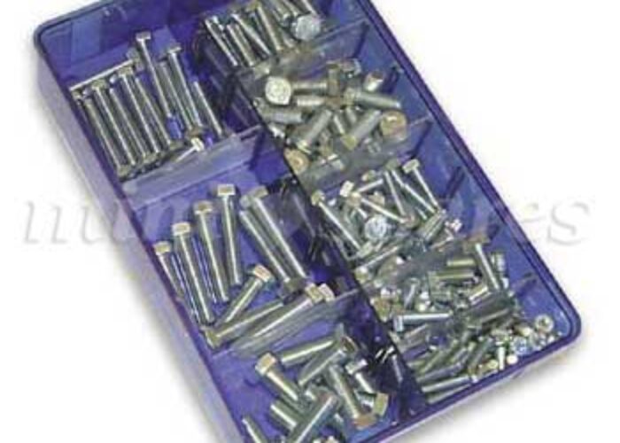 CAJA PERNOS UNF 3/16″, 1/4″ 5/16″ y 3/8″. SKU GMS114