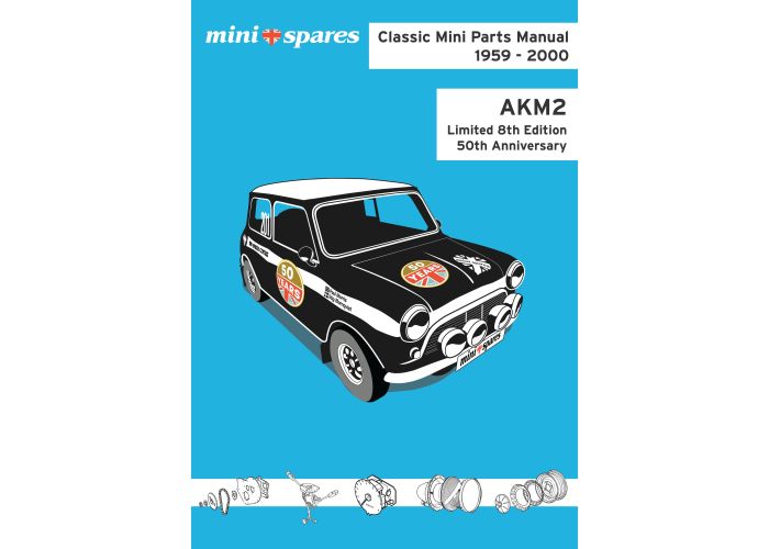 MANUAL BIBLIA DE PARTES Y DESPIEZES DE MINI (TODOS LOS MODELOS 1959-2000). SKU AKM2