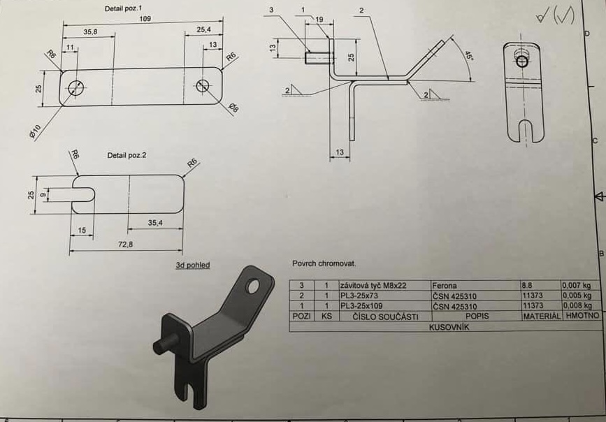 SOPORTE HALOGENO ACERO INOXIDABLE (C/U). SKU XBU10046MP - Imagen 3